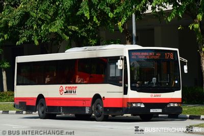 Bus 178 - SMRT Buses Mercedes-Benz O405 (TIB967T)