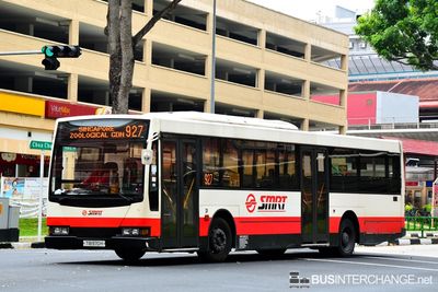 Bus 927 - SMRT Buses Mercedes-Benz O405 (TIB970H)