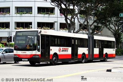 Bus 960 - SMRT Buses Mercedes-Benz O405G (TIB977P)