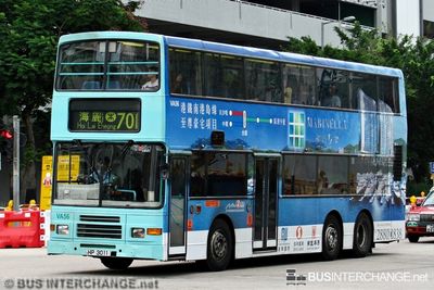 Bus 701 - New World First Bus Volvo Olympian (HP3011)