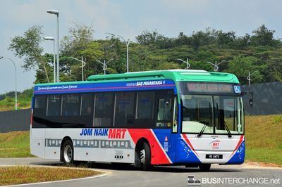 Bus T801 - RapidKL Volvo B7RLE (VG6473)