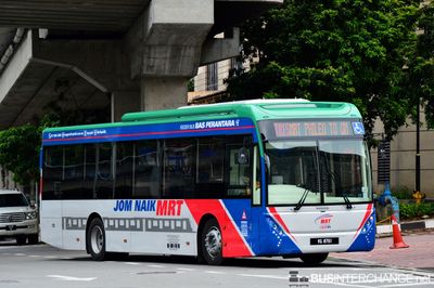 Bus T815 - RapidKL Volvo B7RLE (VG8761)