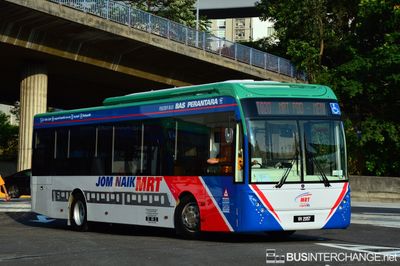 Bus T820 - RapidKL Scania K250UB (VH2057)