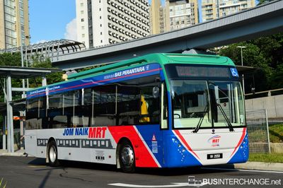Bus T818 - RapidKL Scania K250UB (VH2059)