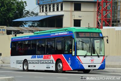 Bus T104 - RapidKL Volvo B7RLE (VH4335)