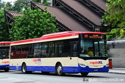Bus U40 - RapidKL Scania K250UB (W2758T)