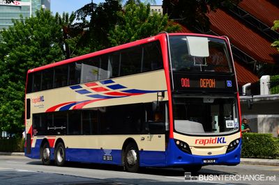 RapidKL Alexander Dennis Enviro 500 MMC (WB3635M) - DEPOH