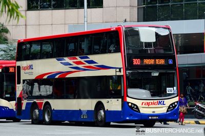 Bus 300 - RapidKL Alexander Dennis Enviro 500 MMC (WB5069K)