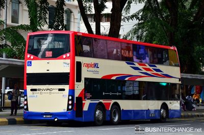 Bus 300 - RapidKL Alexander Dennis Enviro 500 MMC (WB5069K)