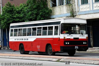 Bus W12 - Len Seng Omnibus (WCU8728)