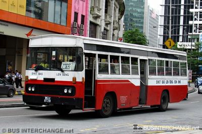 Bus W12 - Len Seng Omnibus (WCU8728)