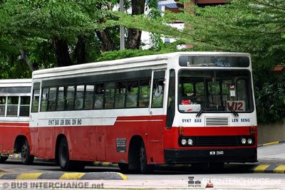 Bus W12 - Len Seng Omnibus (WCW2840)
