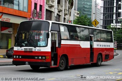 Bus W12 - Len Seng Omnibus (WCX5012)