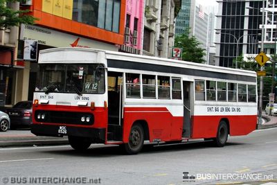 Bus W12 - Len Seng Omnibus (WDC8526)
