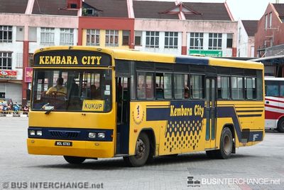 Kembara City Hino AK176K (WDL6783) - Kukup