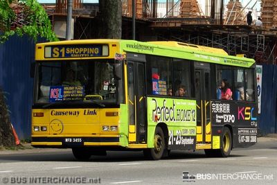 Bus S1 - Causeway Link Dennis Dart (WFB3455)