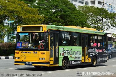 Bus S1 - Causeway Link Dennis Dart (WFB3455)