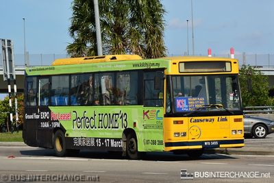 Bus S1 - Causeway Link Dennis Dart (WFB3455)