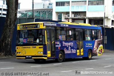 Bus S1 - Causeway Link Dennis Dart (WFB3455)