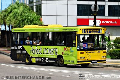 Bus S1 - Causeway Link Dennis Dart (WFB3455)