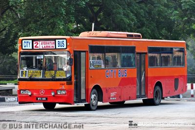 Bus 2 - Transit Link JB Mercedes-Benz OH1318 (WFG1418)