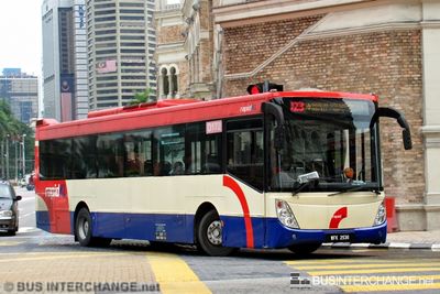 Bus U23 - RapidKL Iveco Turbocity 480 (WFK2536)