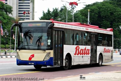 Bus U12 - RapidKL Iveco Turbocity 480 (WFN3804)
