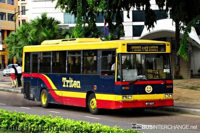 Bus 112 - Causeway Link Dennis Dart (WFT4217)