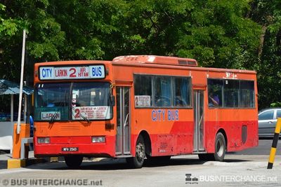 Bus 2 - Transit Link JB Mercedes-Benz OH1318 (WFV2543)