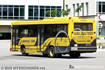 WFW3407 - Causeway Link Dennis Dart