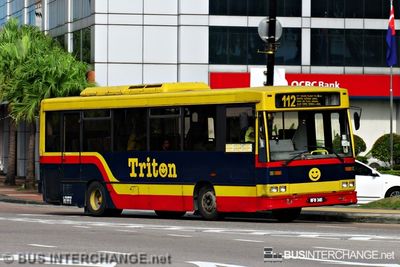 Bus 112 - Causeway Link Dennis Dart (WFW3411)