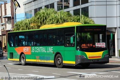 Bus 747 - JB Central Line Scania L113CRL (WFY4630)