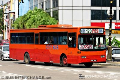 Bus 123 - Transit Link JB Mercedes-Benz OH1318 (WGE3058)