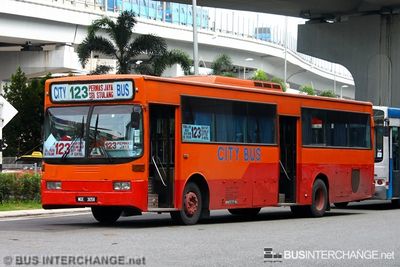 Bus 123 - Transit Link JB Mercedes-Benz OH1318 (WGE3058)