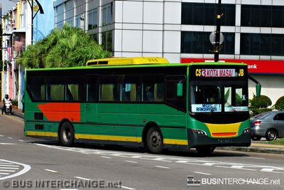 Bus 3 - JB Central Line Nissan Diesel JP251 (WGT8025)