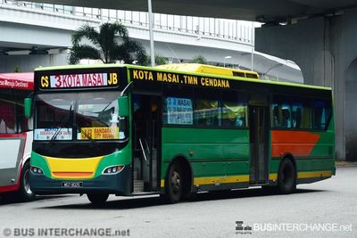 Bus 3 - JB Central Line Nissan Diesel JP251 (WGT8025)