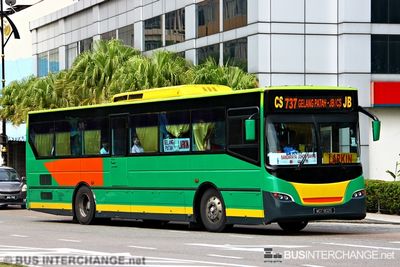 Bus 737 - JB Central Line Nissan Diesel JP251 (WGT8025)