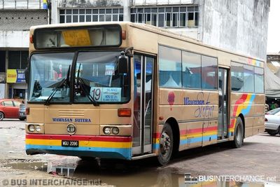 Bus 19 - Wawasan Sutera / Seranas Bus Service (WGU2096)