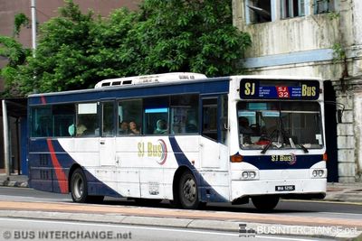 Bus 32 - SJ Bus Nissan Diesel JP251 (WHA5295)