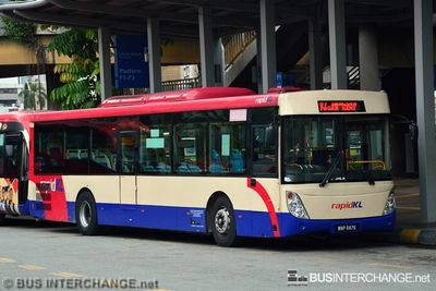 Bus U87 - RapidKL Dong Feng DHZ6120RC2 (WNP6876)