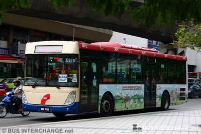 Bus U224 - RapidKL Dong Feng DHZ6120RC2 (WNP7725)