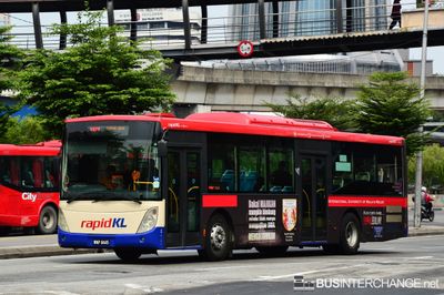 Bus U87 - RapidKL Dong Feng DHZ6120RC2 (WNP8445)