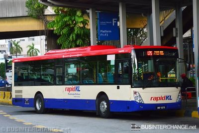 Bus U75 - RapidKL Dong Feng DHZ6120RC2 (WNP9275)