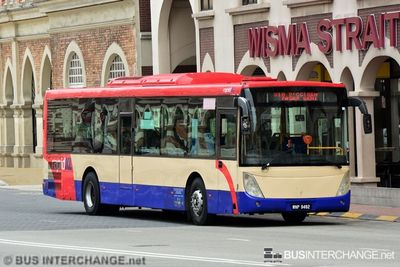 Bus U10 - RapidKL Dong Feng DHZ6120RC2 (WNP9482)