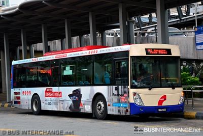 Bus U87 - RapidKL Dong Feng DHZ6120RC2 (WNQ1665)