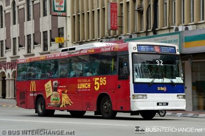Bus 32 - SJ Bus Nissan Diesel JP251 (WNQ5375)