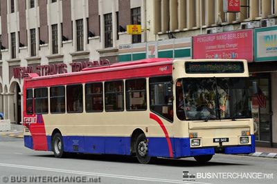 Bus U222 - RapidKL Iveco Turbocity 480 (WNV5412)