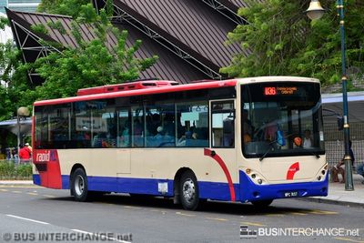 Bus U36 - RapidKL Mercedes-Benz CBC1725 (WPC7457)