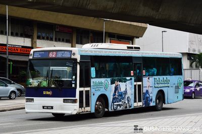 Bus 62 - SJ Bus Nissan Diesel JP251 (WPD7970)