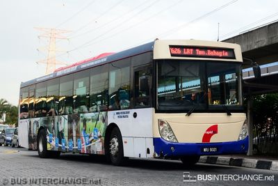 Bus T626 - RapidKL Dong Feng DHZ6120RC2 (WPJ9321)